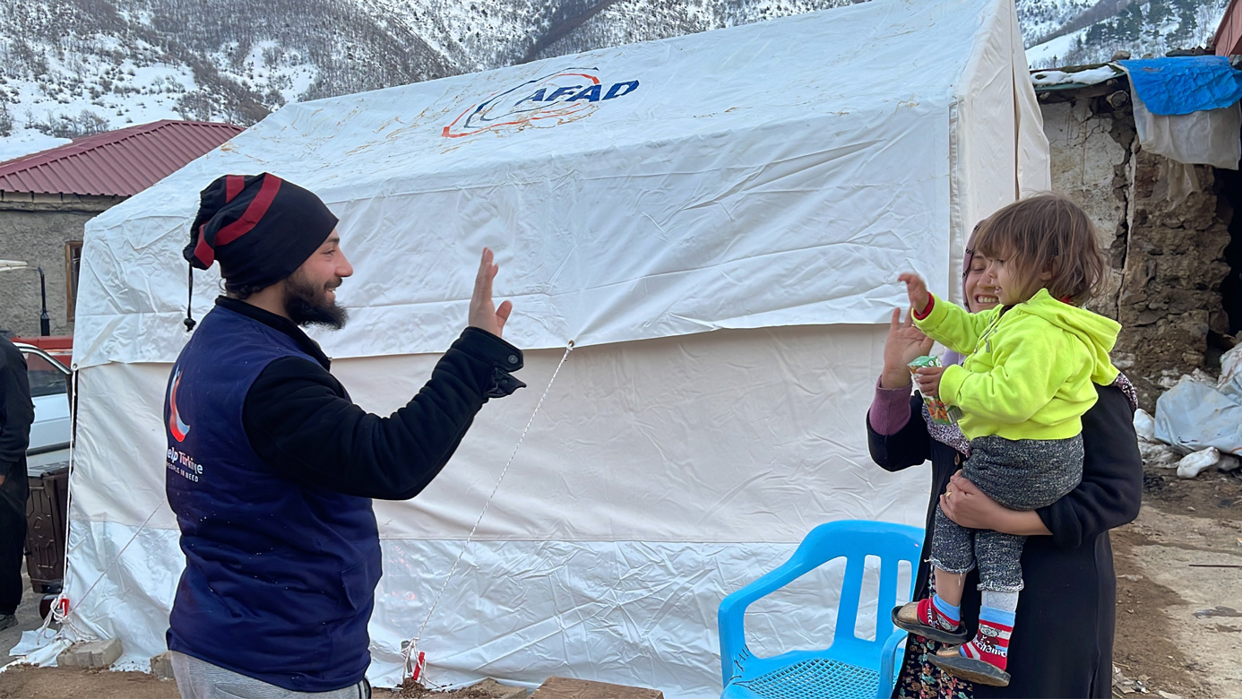 Deprem Bölgesindeki Çalışmalar